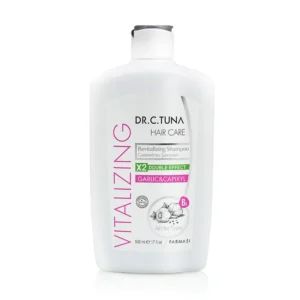 Dr. C. Tuna Vitalizing szampon regenerujący z czosnkiem - 500 ml